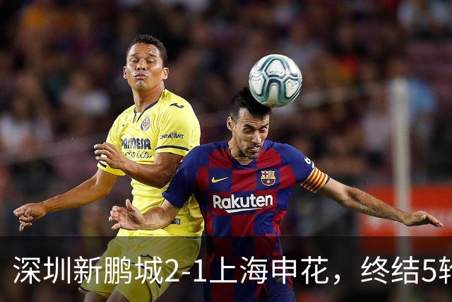 深圳新鹏城2-1上海申花，终结5轮不胜，韦斯利一剑封喉